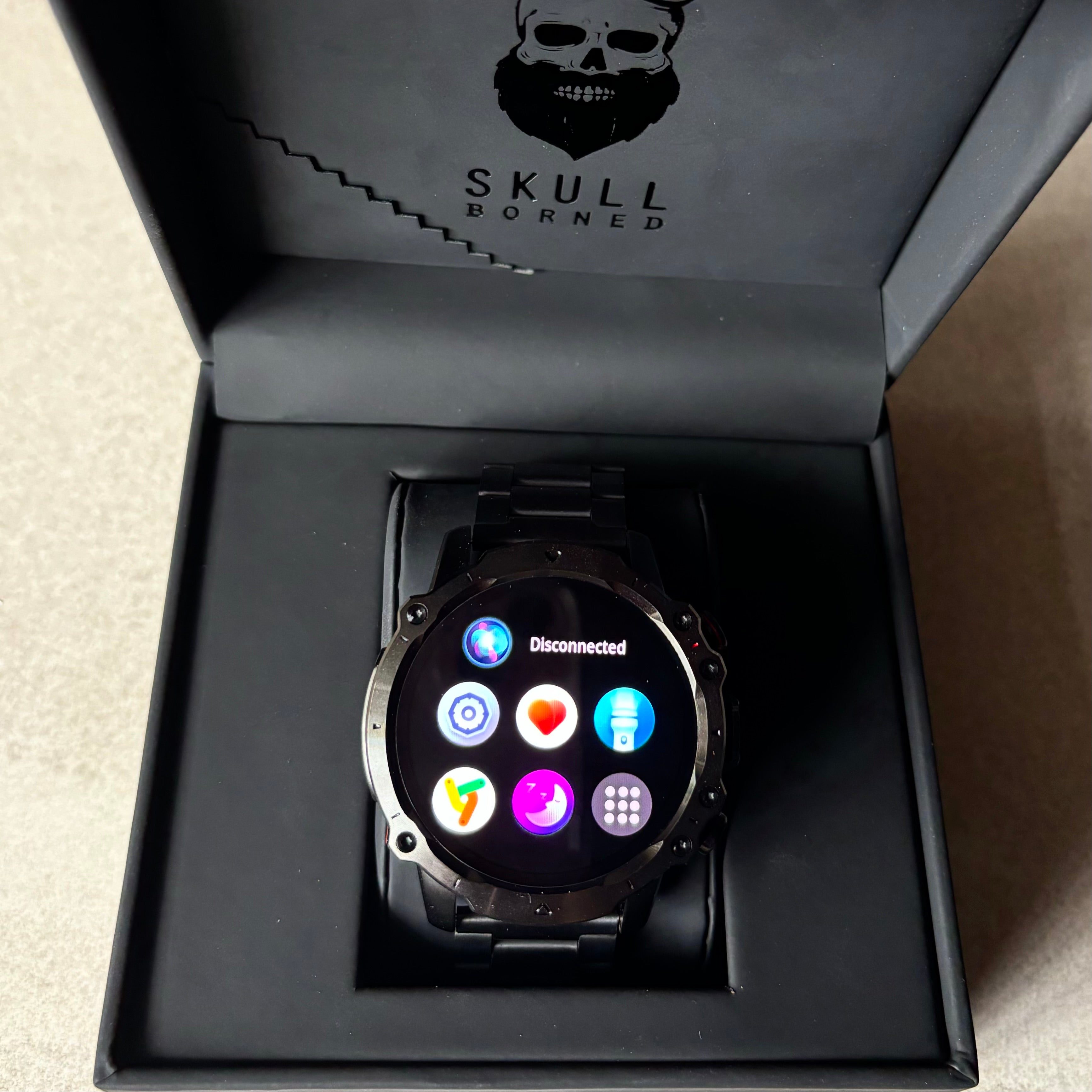RELOJ PARA HOMBRE | SMART SKULL WATCH
