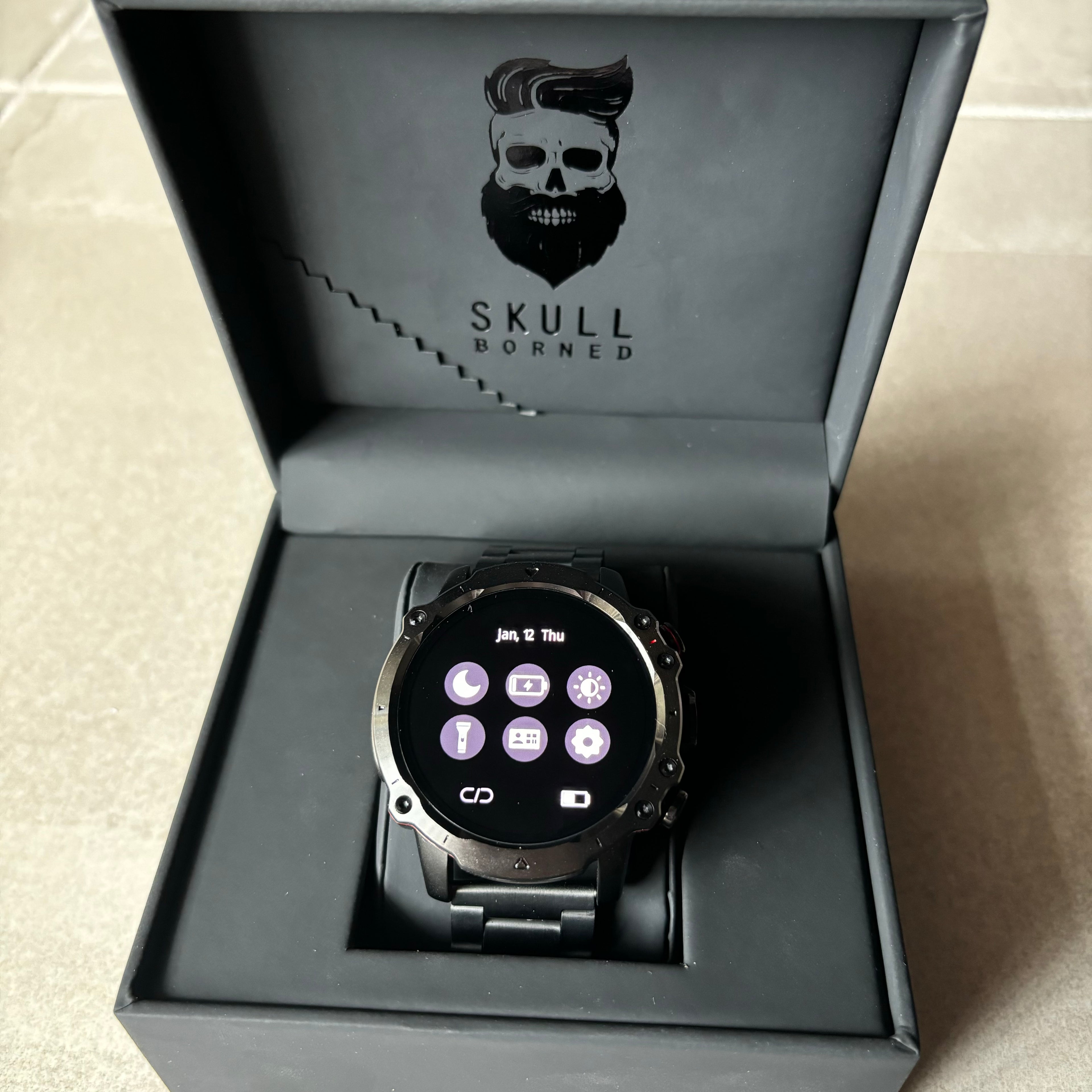 RELOJ PARA HOMBRE | SMART SKULL WATCH