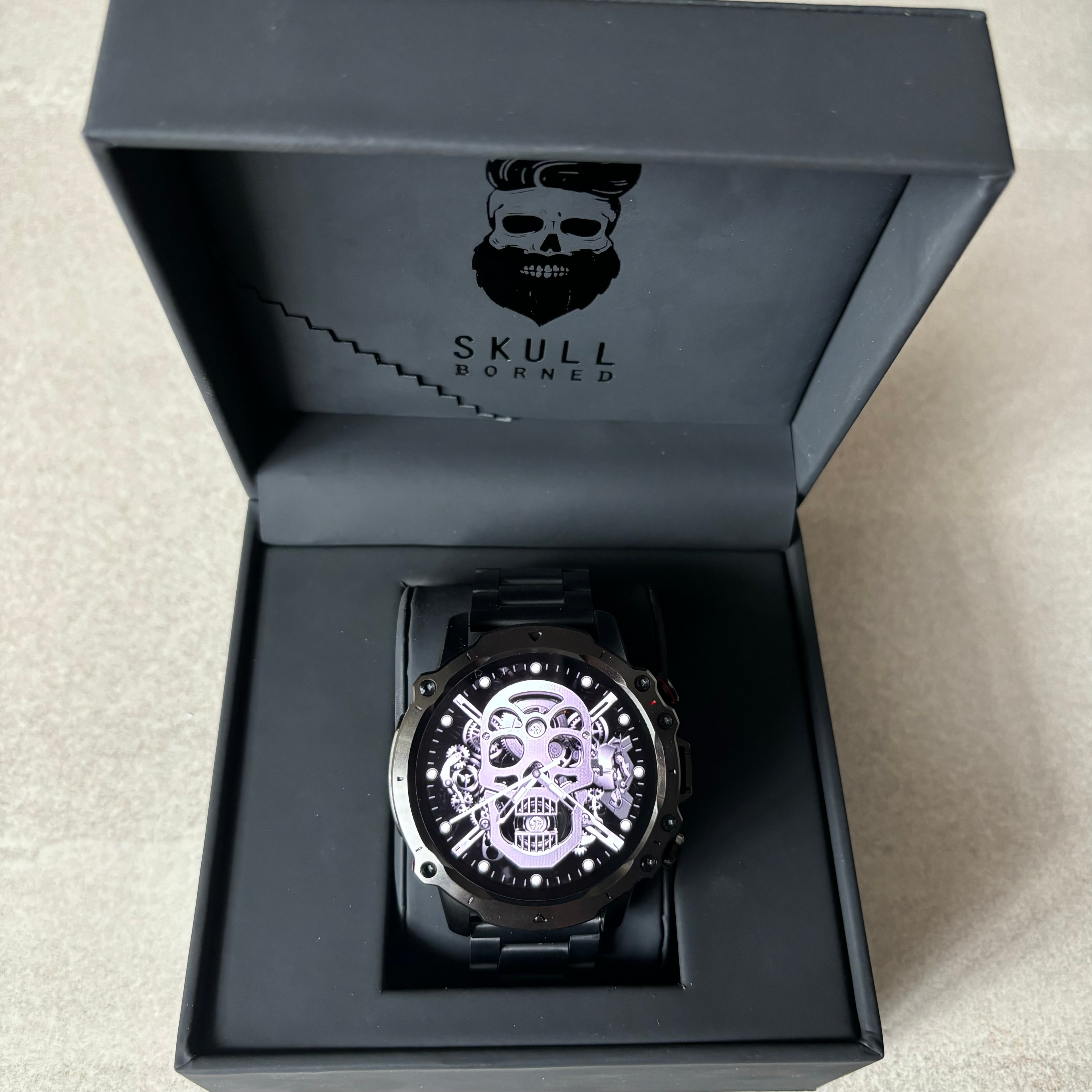RELOJ PARA HOMBRE | SMART SKULL WATCH