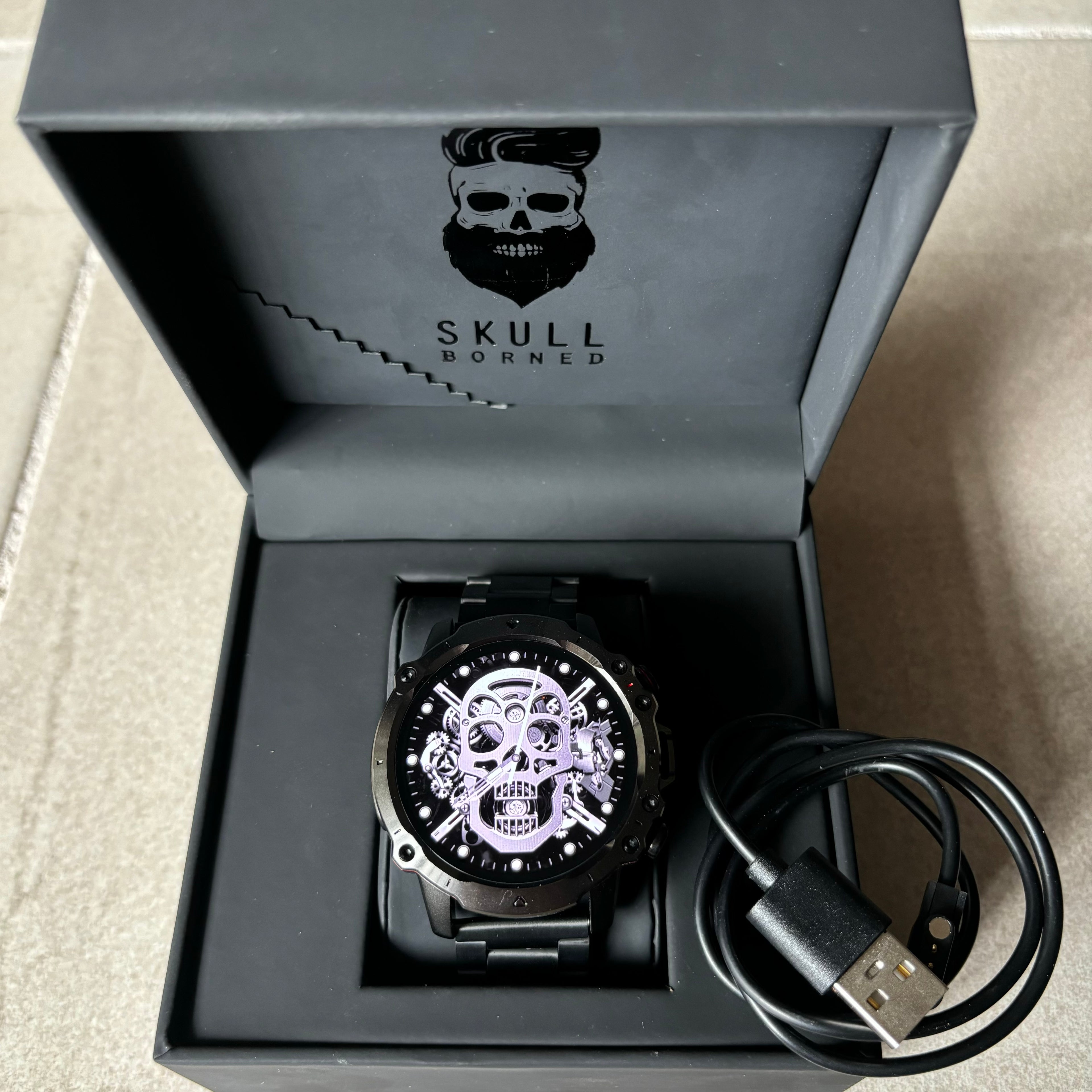 RELOJ PARA HOMBRE | SMART SKULL WATCH
