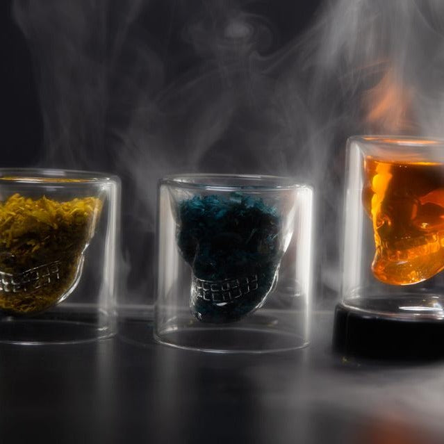 SET DE  VASOS | 3 SKULL