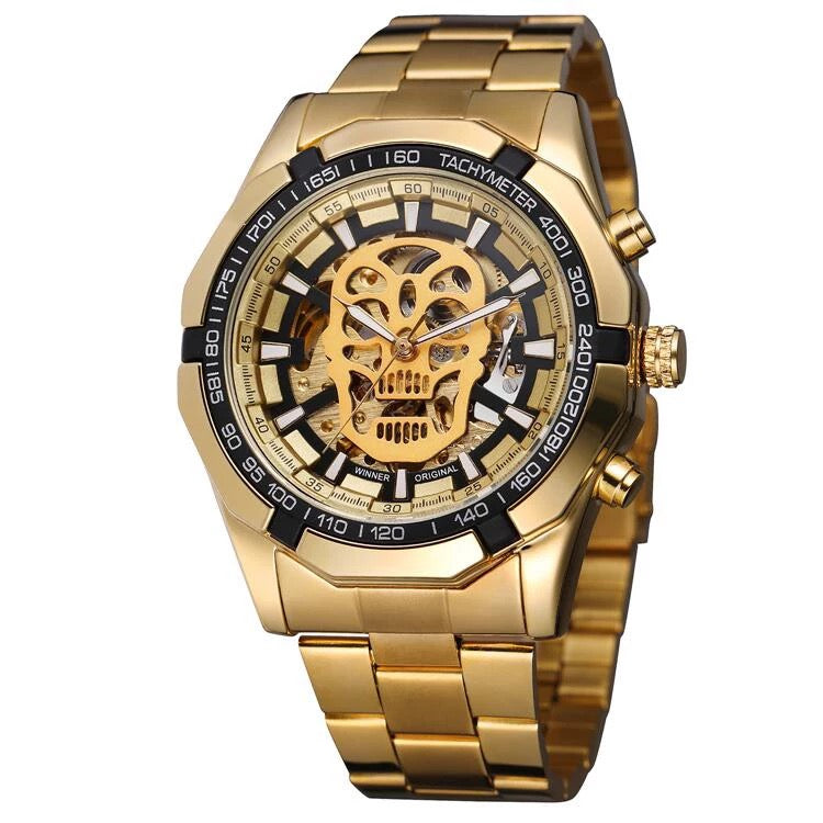 RELOJ Y PULSERAS UNISEX | DÚO SUPER MASTER GOLD