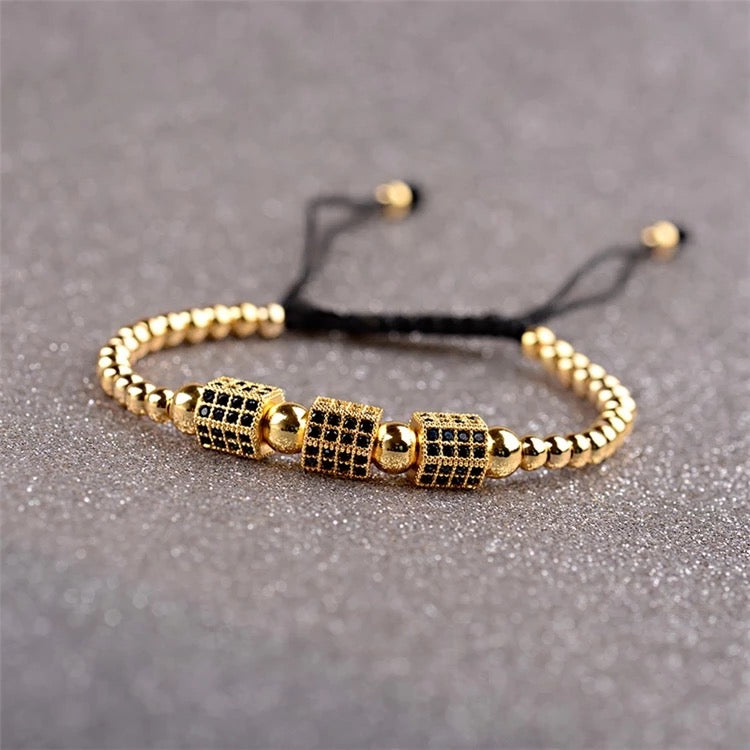 SET DE PULSERAS UNISEX | MASTER ORO