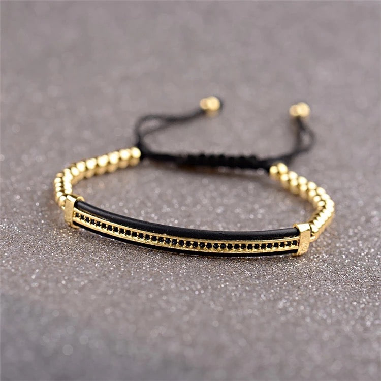 SET DE PULSERAS UNISEX | MASTER ORO