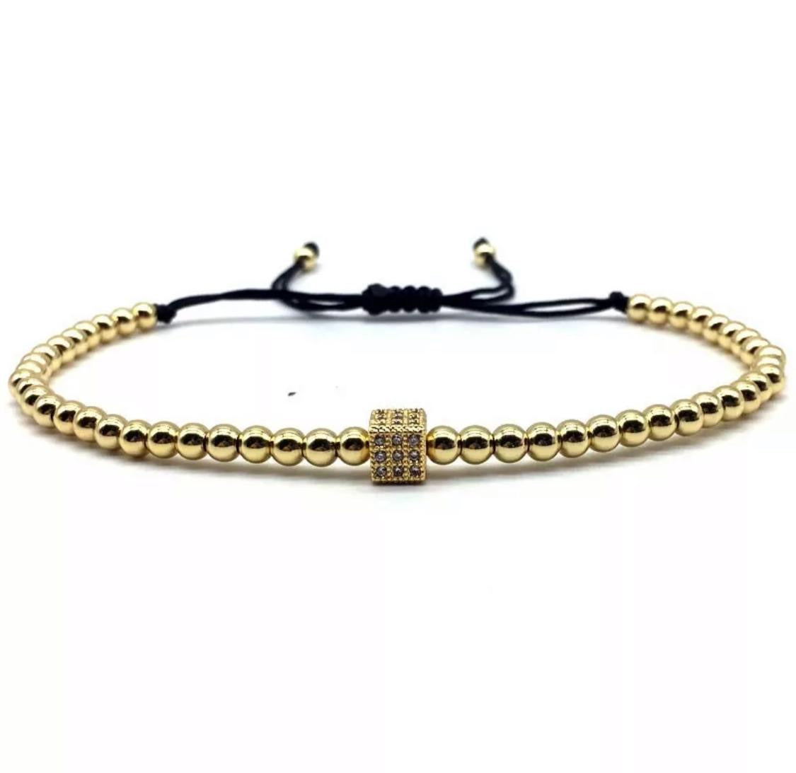 SET DE PULSERAS PARA HOMBRE | KING LION GOLD