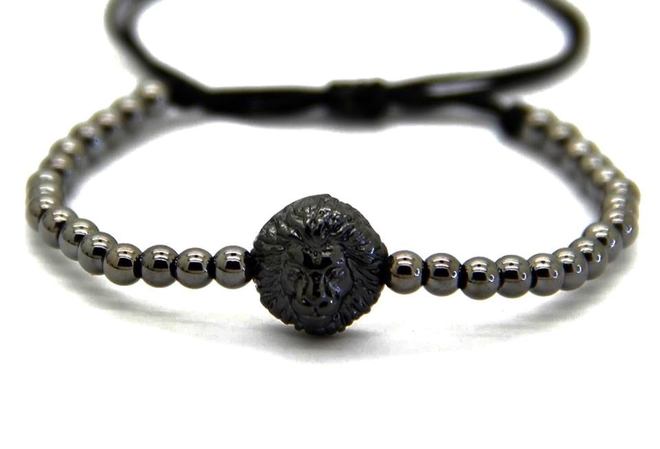 SET DE PULSERAS PARA HOMBRE | KING LION BLACK