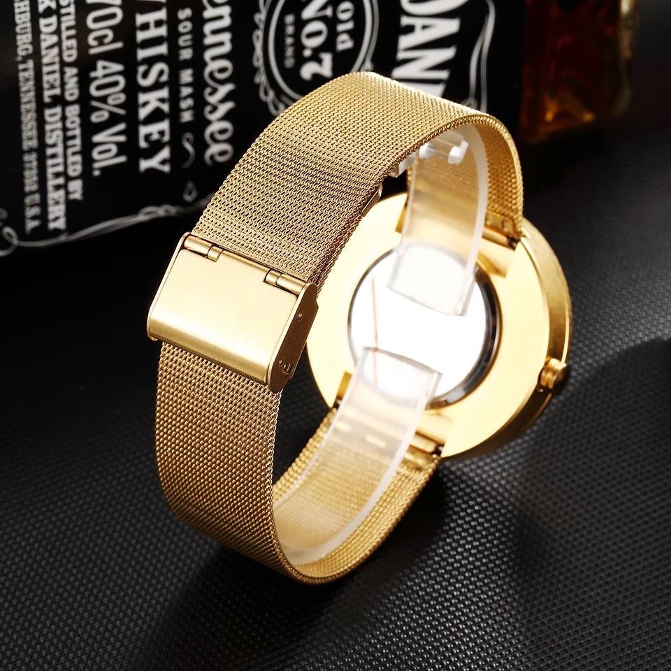SET DE RELOJ, PULSERAS Y DIJE PARA MUJER | LUXURY GOLD PACKET