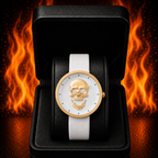 RELOJ PARA DAMA | WHITE SKULL