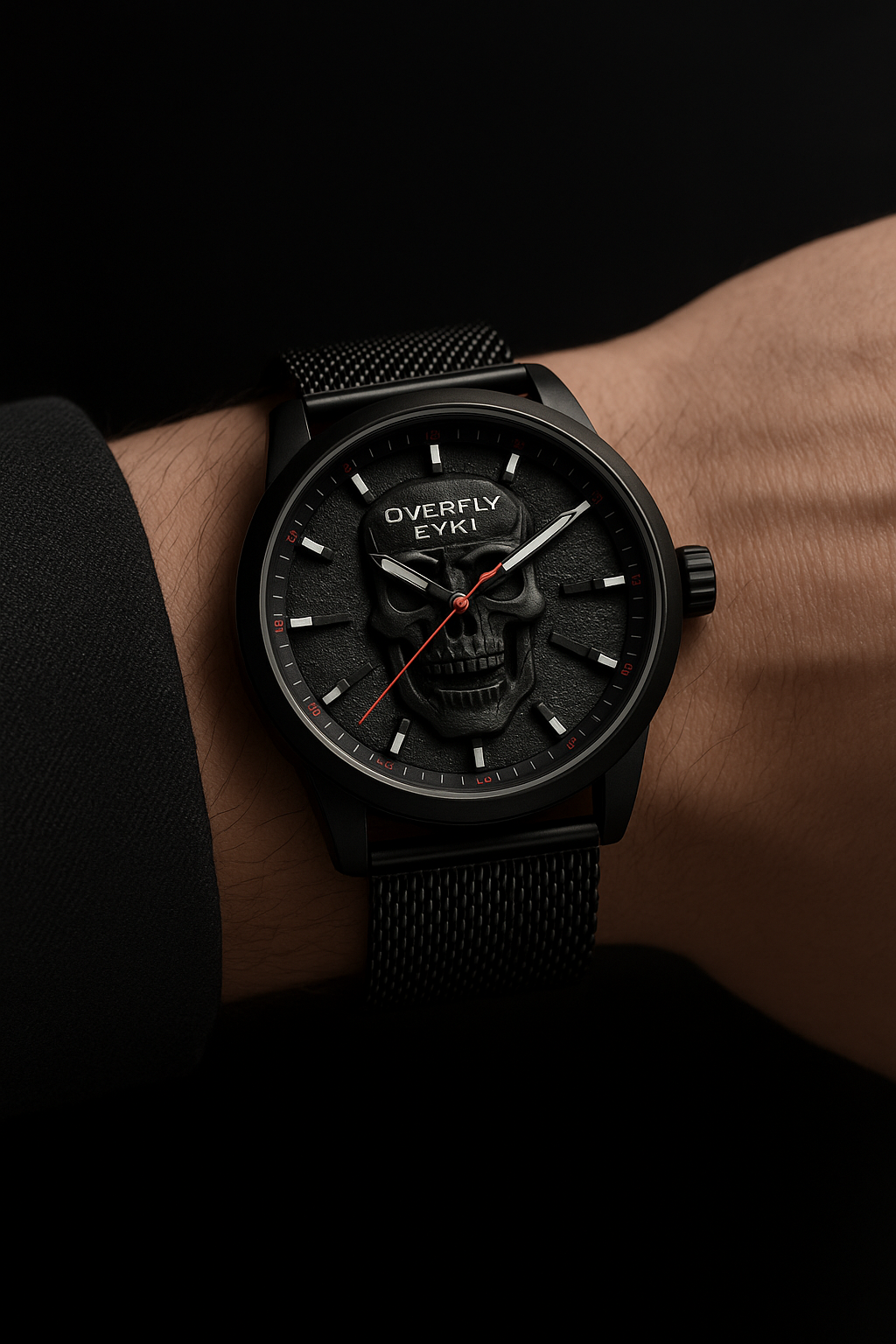 PREVENTA RELOJ PARA HOMBRE | TILL DEATH BLACK STEEL