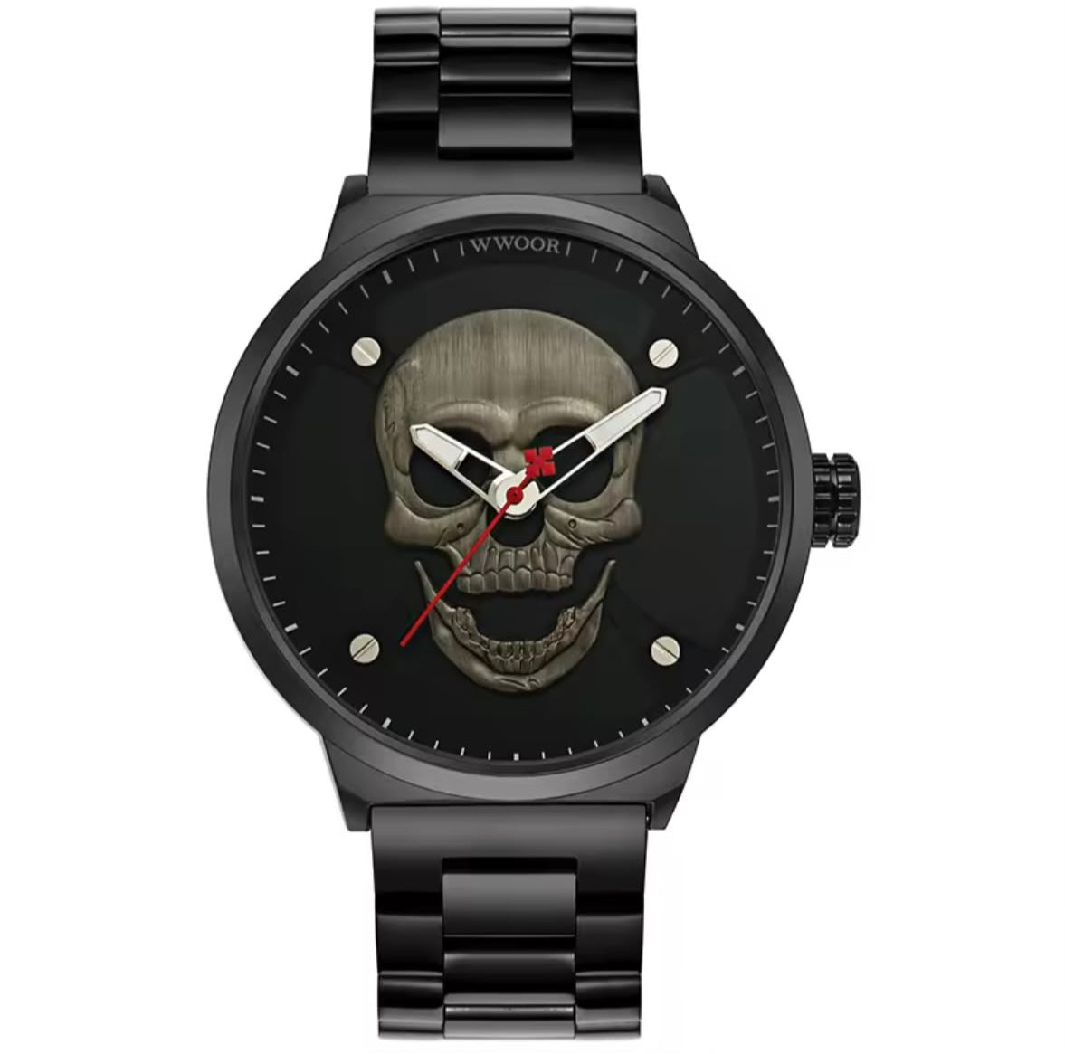 RELOJ Y PULSERA UNISEX | DÚO SILVER GHOST