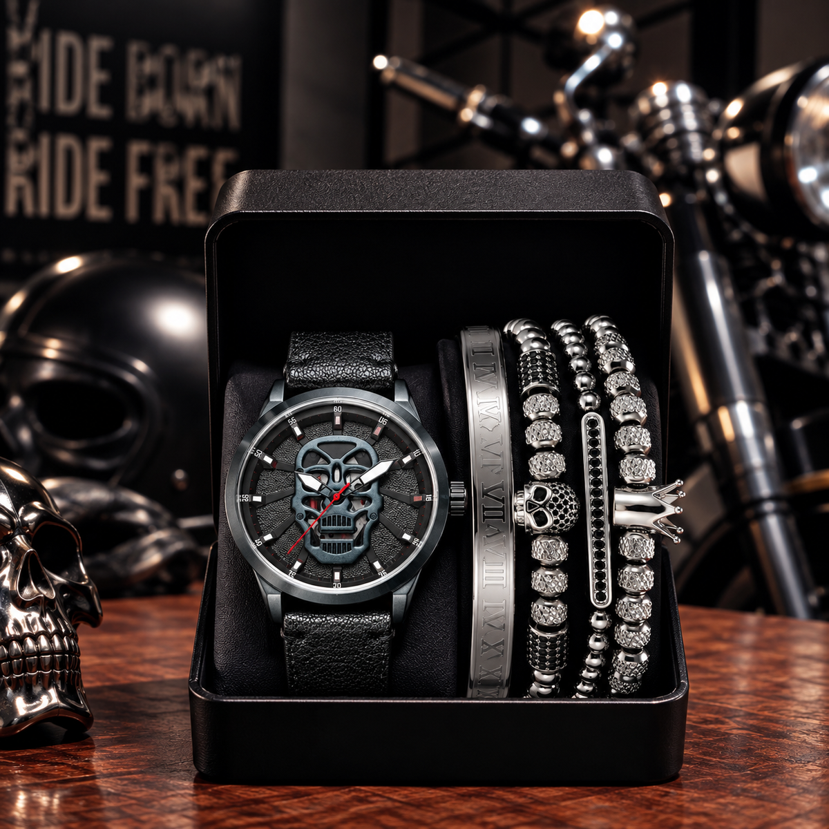 DÚO TILL DEATH SILVER  SKULL