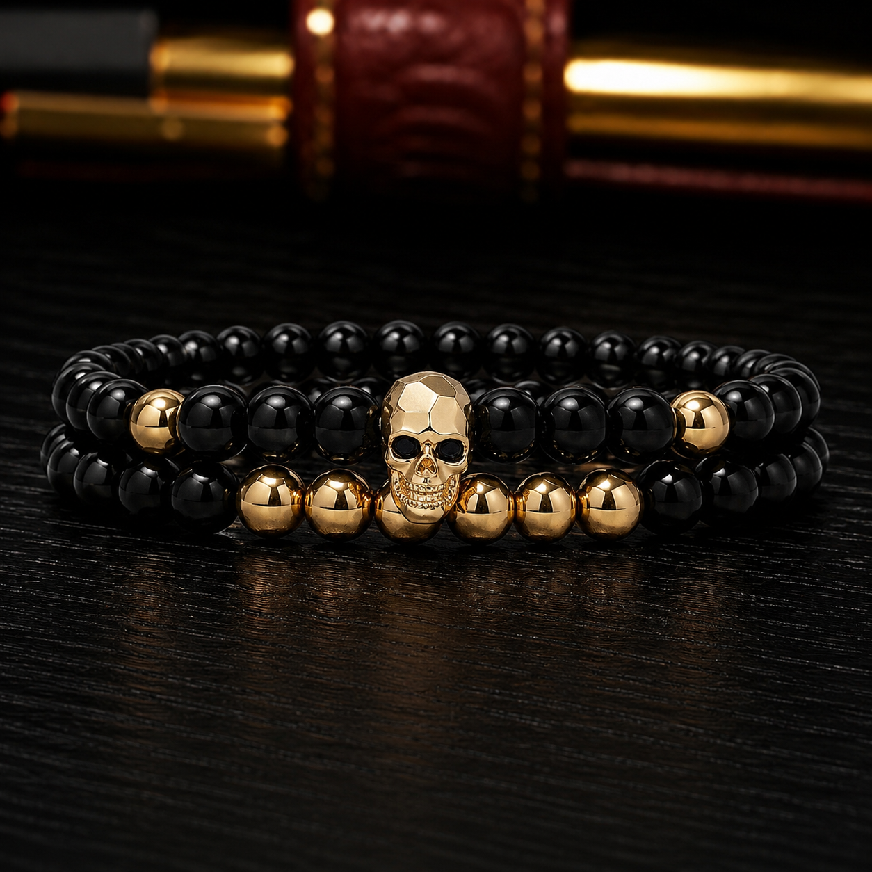 RELOJ Y PULSERA PARA HOMBRE | DÚO GOLD WINNER