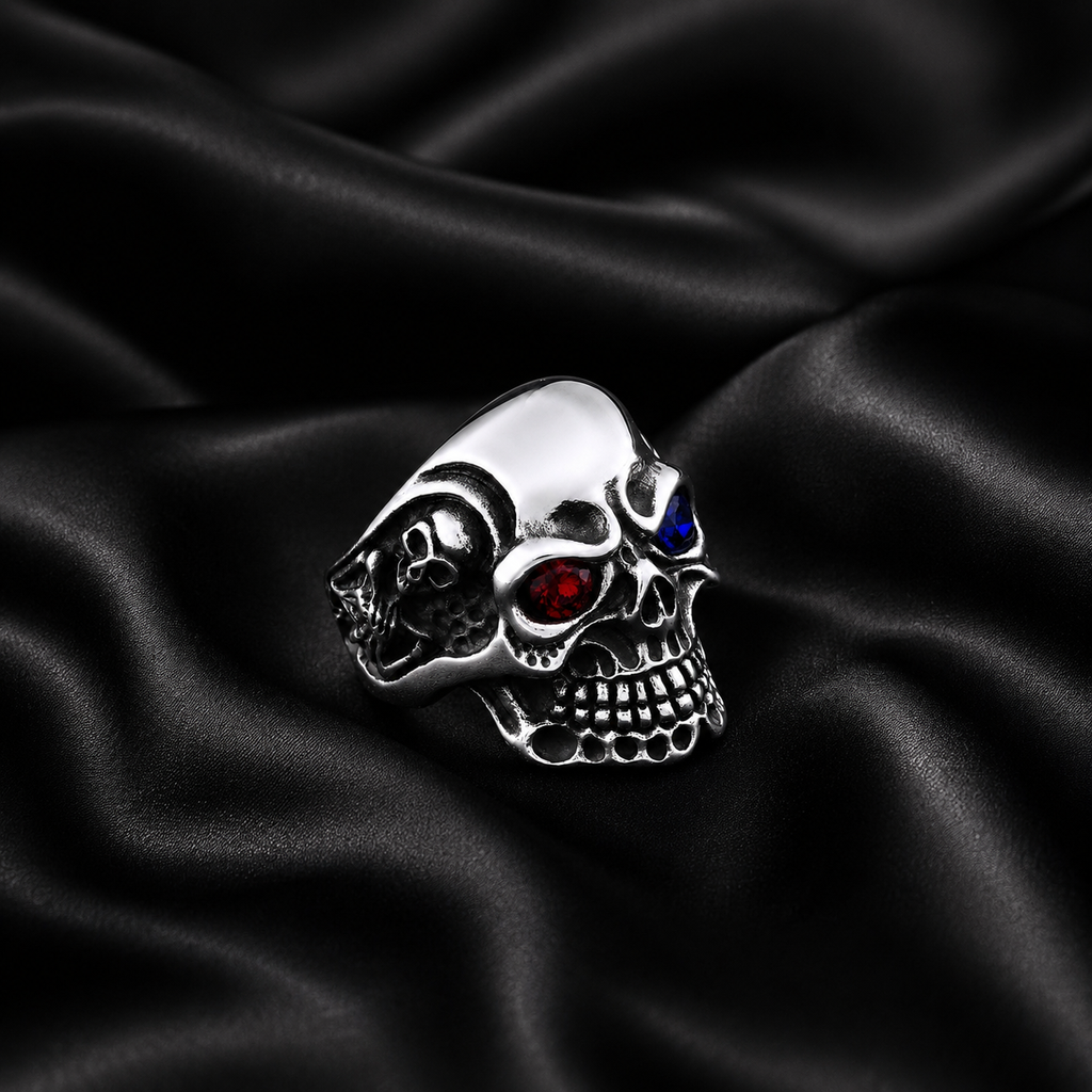 ANILLO REAPER BLUE RED