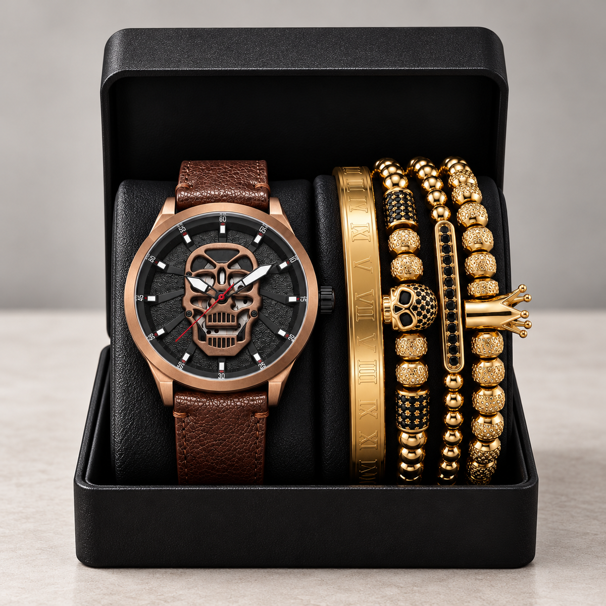 DÚO TILL DEATH BROWN SKULL