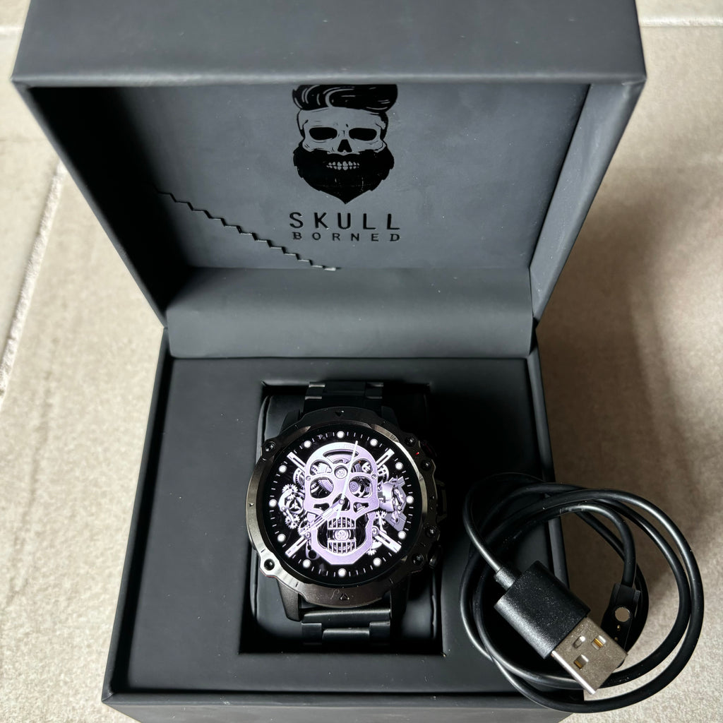 RELOJ PARA HOMBRE | SMART SKULL WATCH