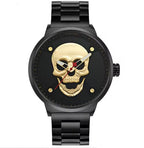 RELOJ Y PULSERA UNISEX | DÚO GOLD GHOST KING BAR