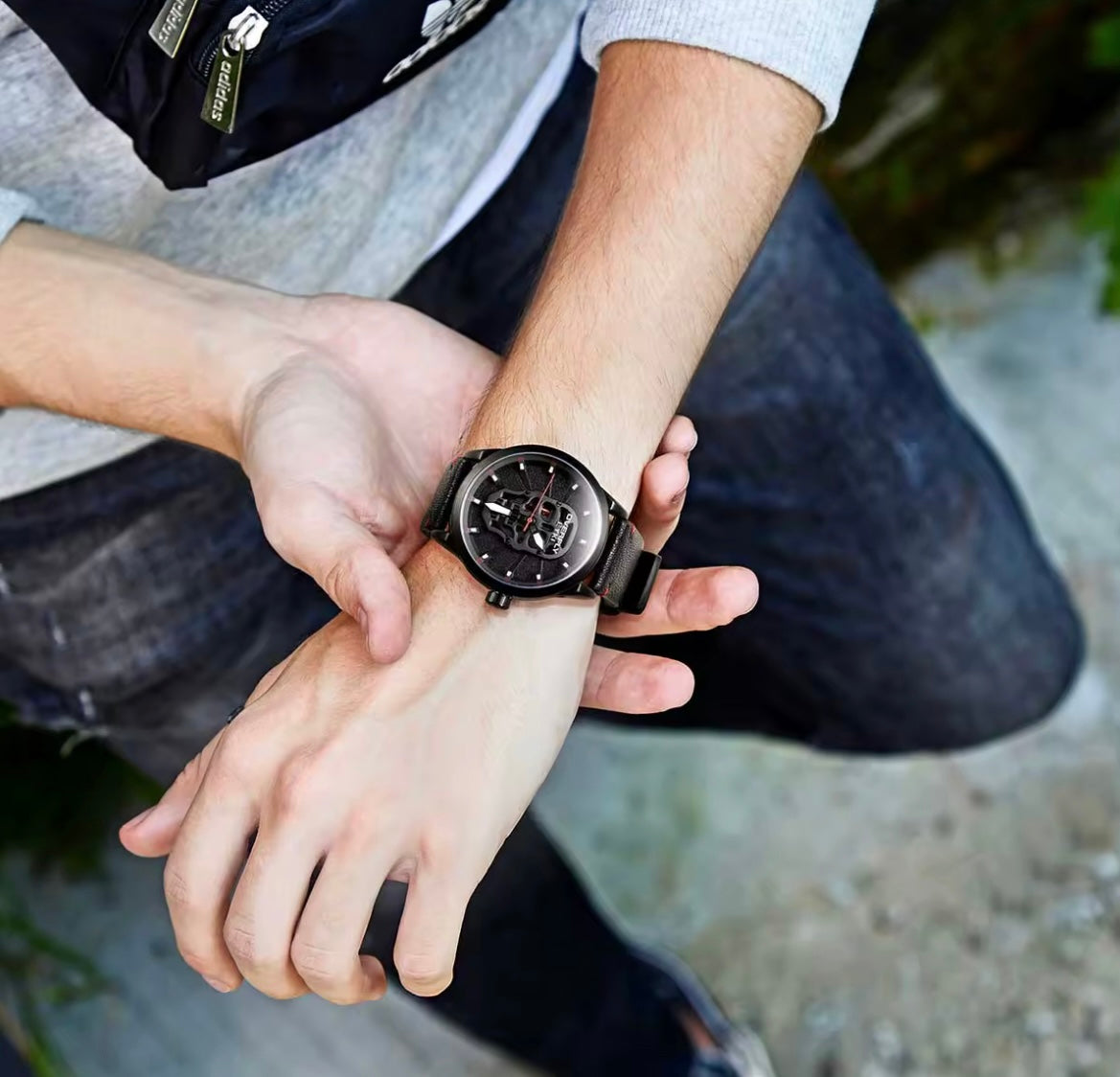 PREVENTA RELOJ PARA HOMBRE | TILL DEATH BLACK RED