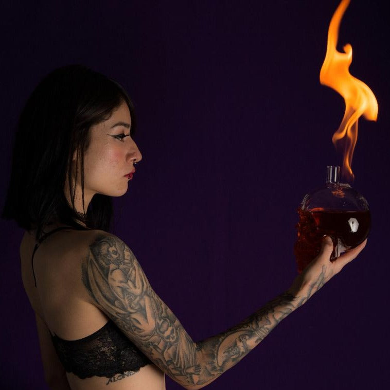 LICORERA DE CRISTAL | PREMIUM SKULL