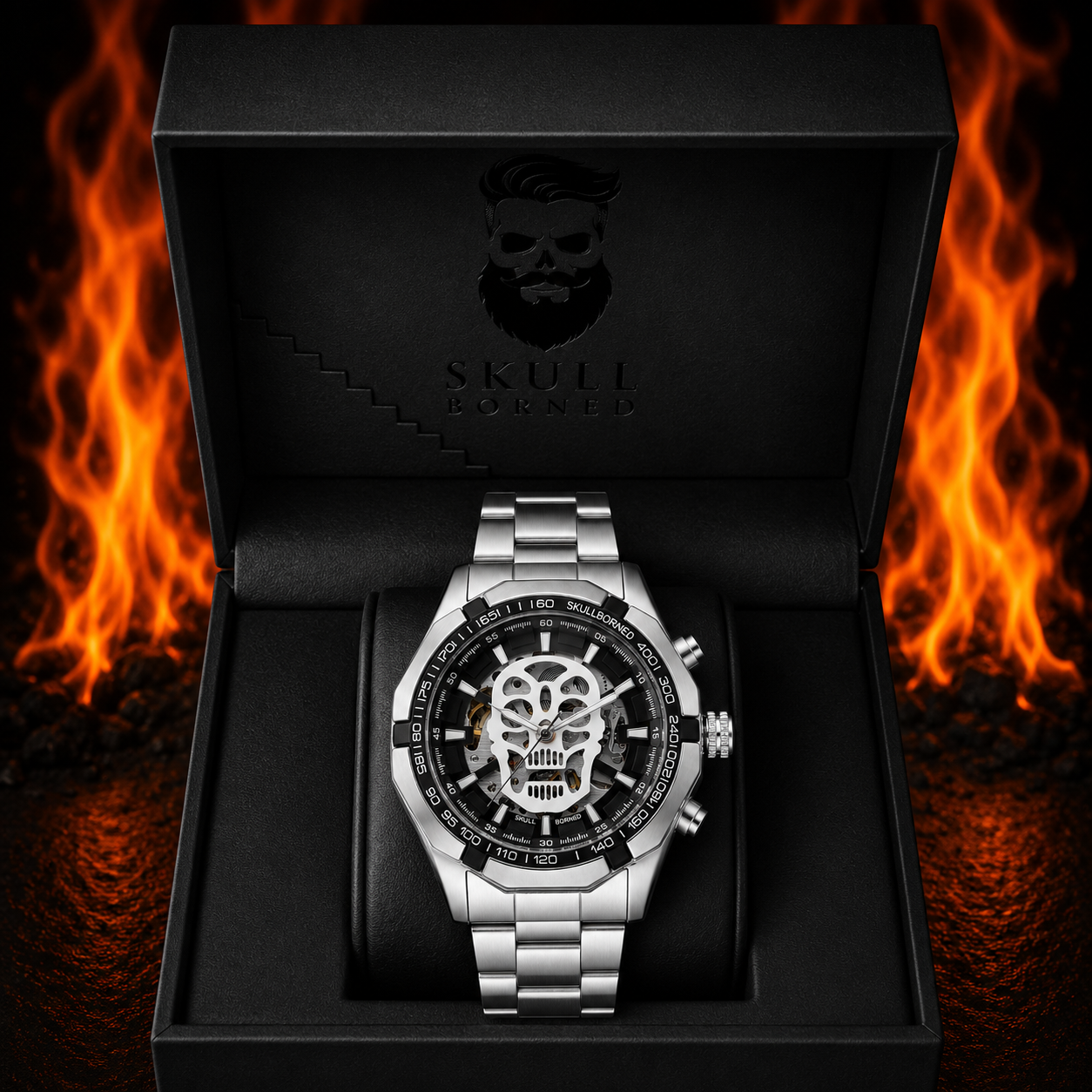 RELOJ PARA HOMBRE | SILVER WINNER