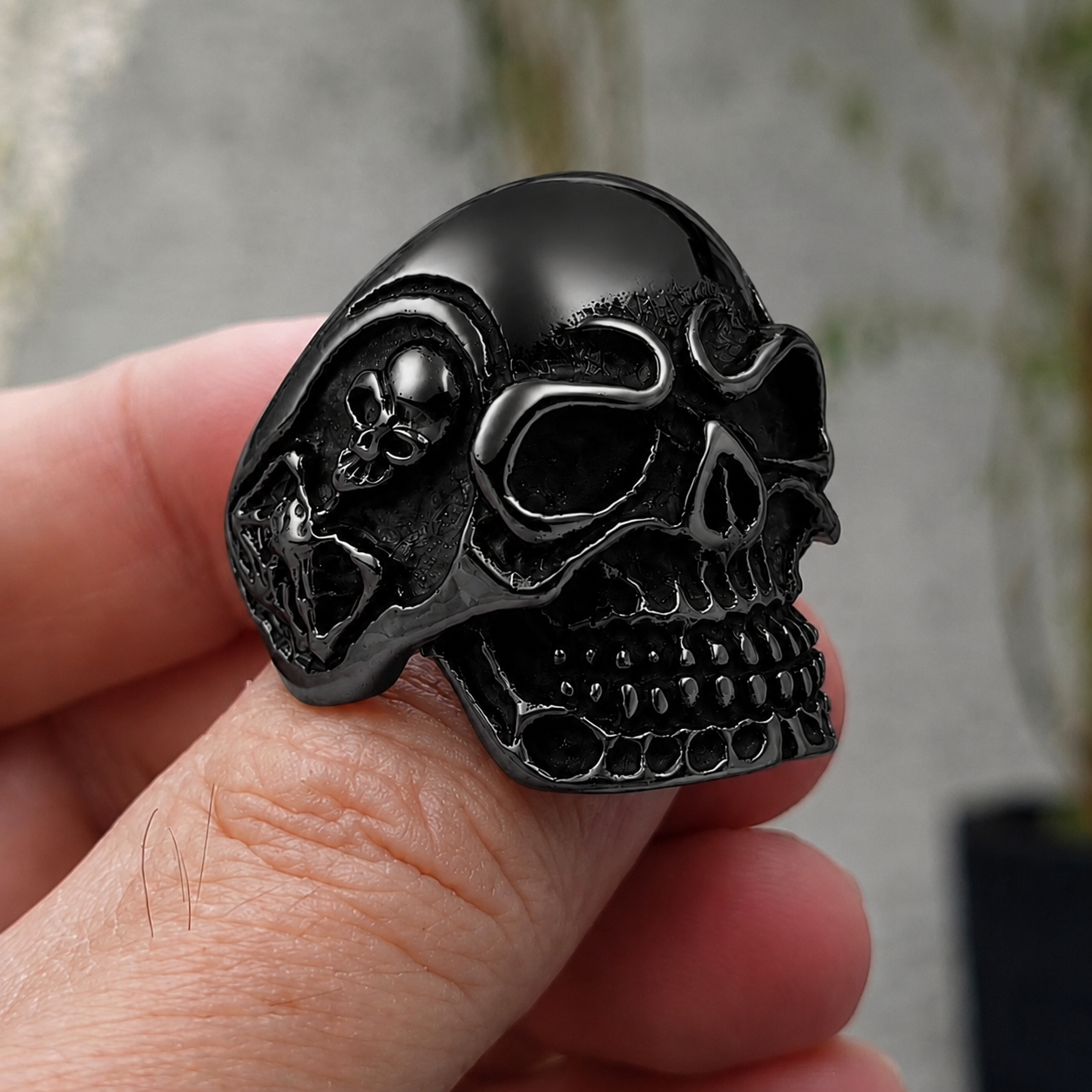ANILLO REAPER BLACK
