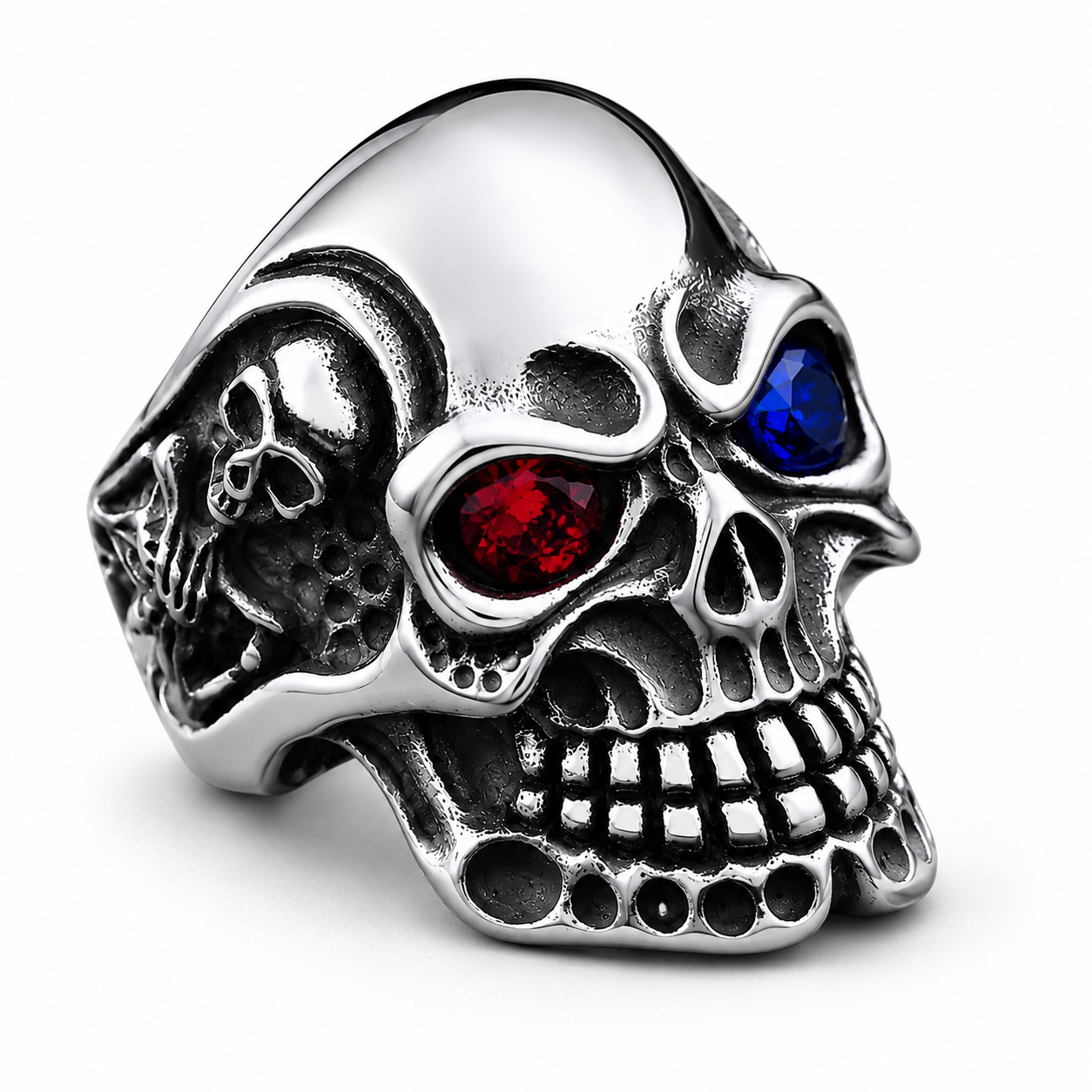 ANILLO REAPER BLUE RED