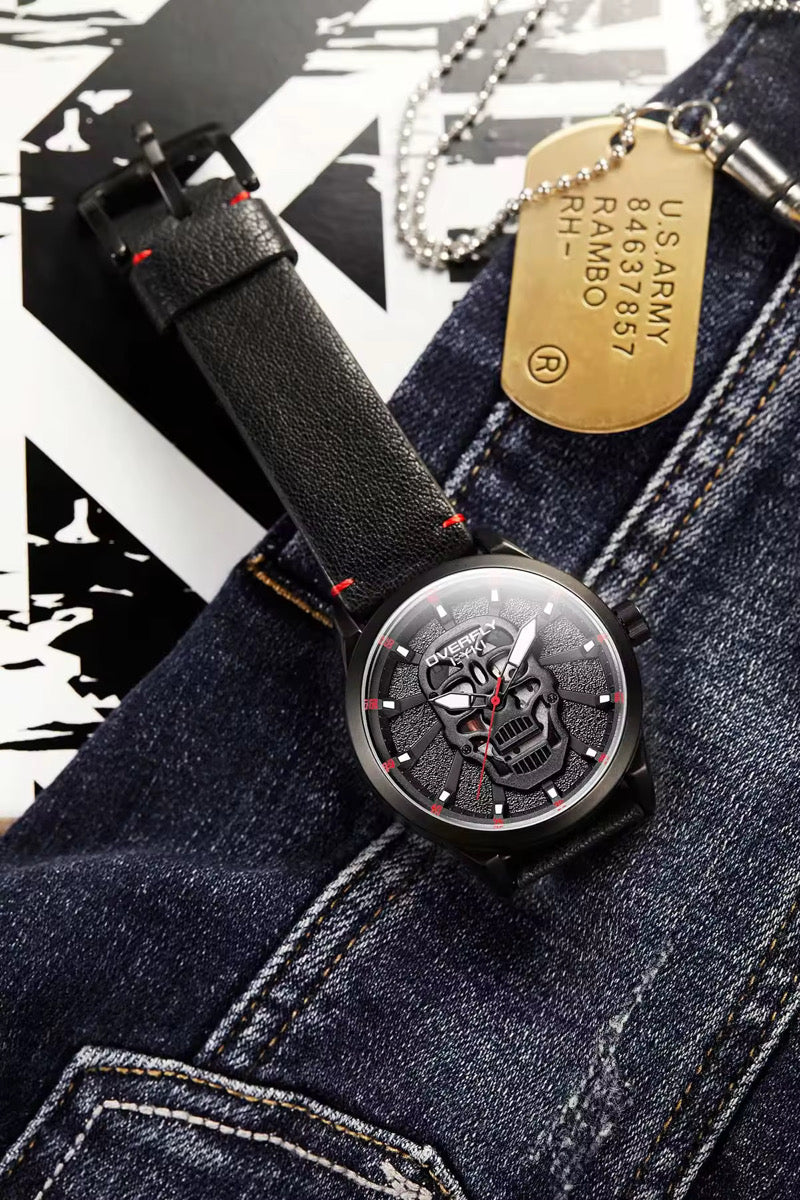 PREVENTA RELOJ PARA HOMBRE | TILL DEATH BLACK RED