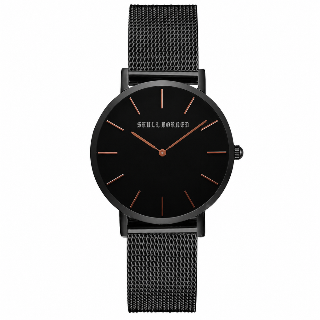 RELOJ PARA DAMA | COOPER BLACK SKULL