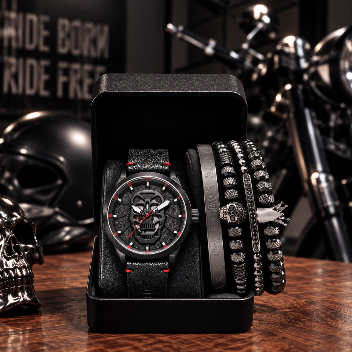 DÚO  TILL DEATH BLACK SKULL