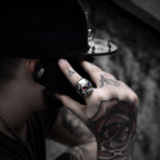 ANILLO REAPER BLUE RED