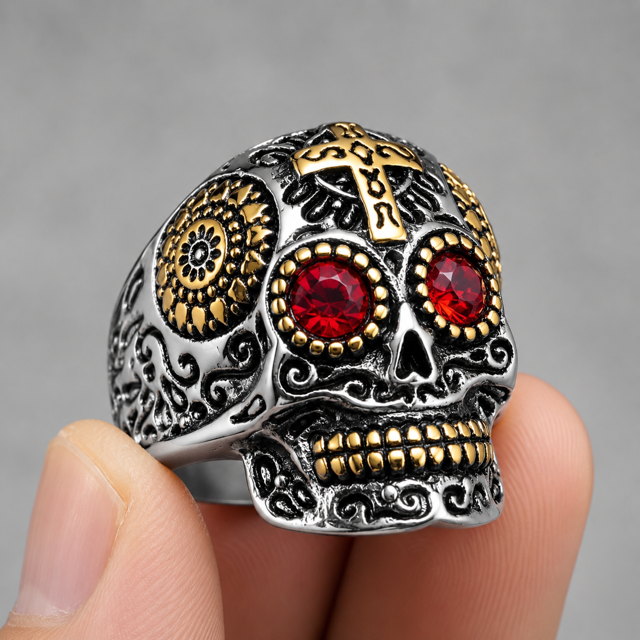 ANILLO CRUSADER RED