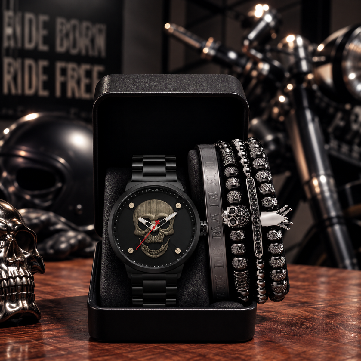 DÚO SILVER GHOST MASTER SKULL