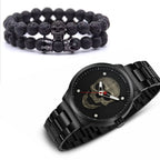 RELOJ Y PULSERA UNISEX | DÚO SILVER GHOST