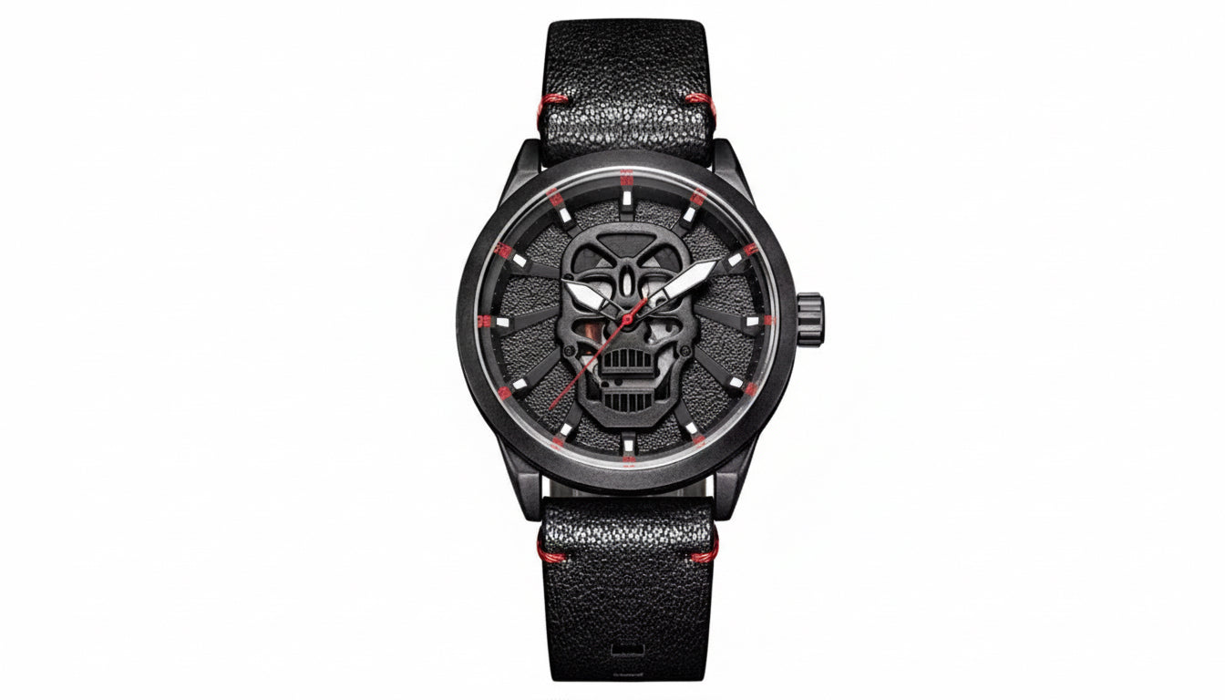 DÚO DE RELOJ Y PULSERAS TILL DEATH BLACK