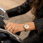 RELOJ PARA DAMA | GOLD SKULL