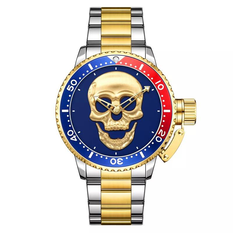 RELOJ PARA HOMBRE | BLUE ROCK SKULL