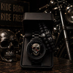 RELOJ Y PULSERA UNISEX | DÚO SILVER GHOST