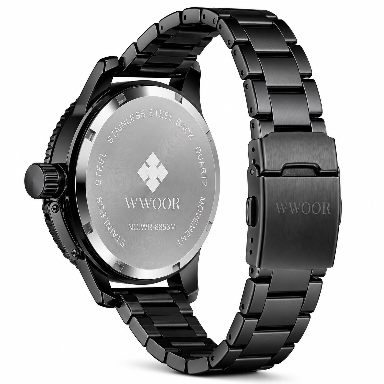 RELOJ Y PULSERA UNISEX | DÚO SILVER GHOST