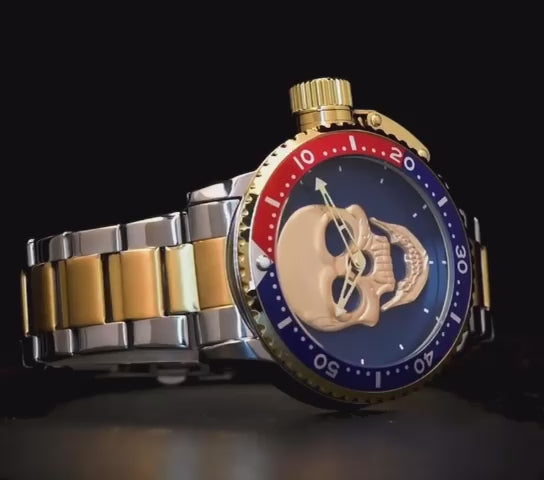 RELOJ PARA HOMBRE | BLUE ROCK SKULL