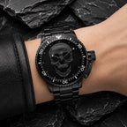 RELOJ PARA HOMBRE | BLACK ROCK SKULL