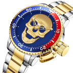 RELOJ PARA HOMBRE | BLUE ROCK SKULL