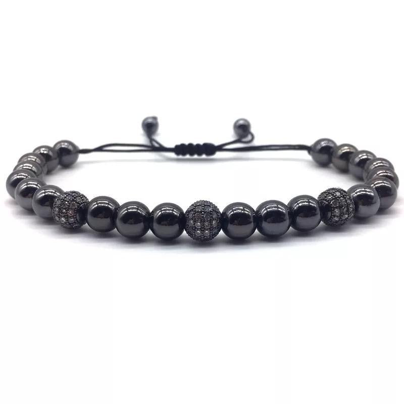 SET DE PULSERAS UNISEX | BLACK