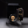 RELOJ Y PULSERAS UNISEX | DÚO MASTER MEN GOLDEN OBSIDIAN EDICIÓN ZAFIRO