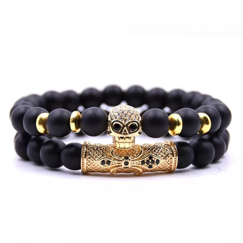 SET DE PULSERAS UNISEX | TUBING ORO