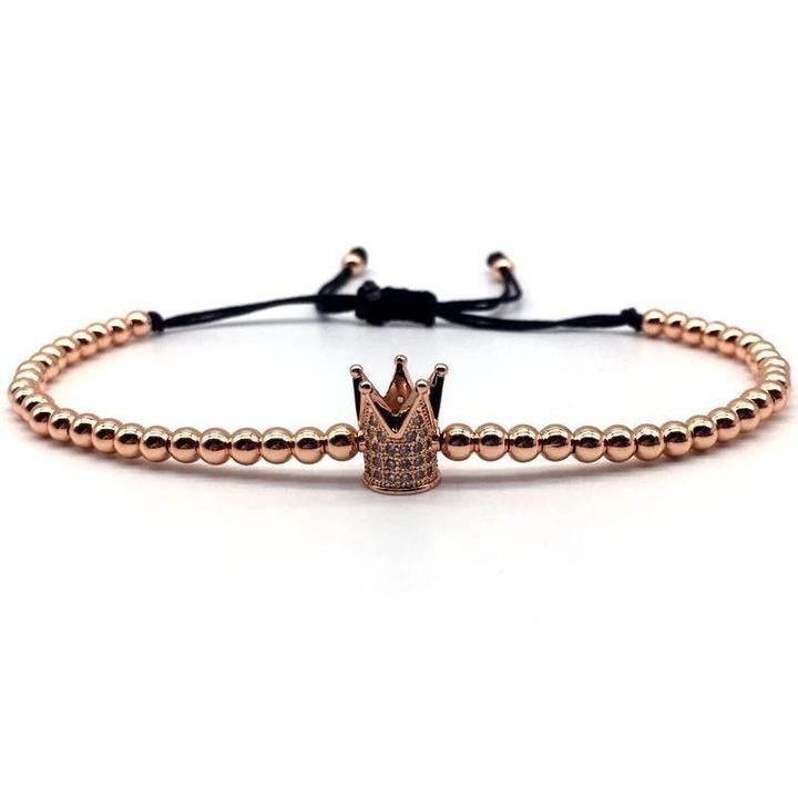 SET DE PULSERAS UNIQUE GOLD ROSE