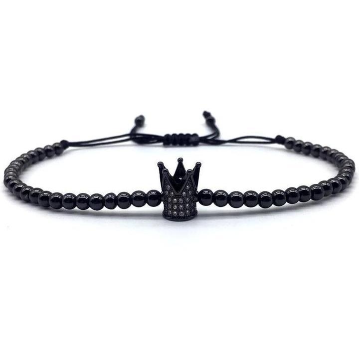 SET DE RELOG Y PULSERAS PARA DAMA | DÚO ROSE GOLD BLACK SKULL