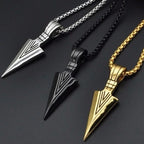 DIJE DE FLECHA UNISEX | SKULL GOLD ARROW