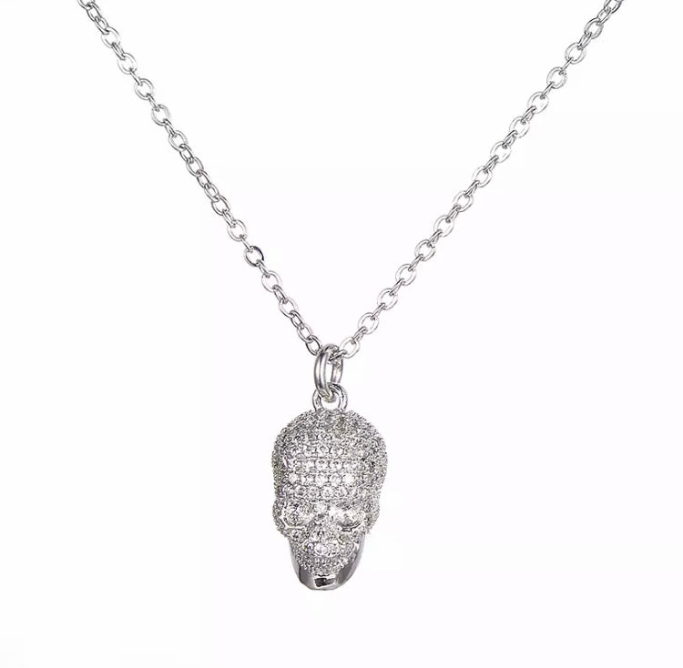 DIJE UNISEX | CALAVERA SILVER SKULL