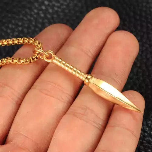 DIJE DE LANZA UNISEX | GOLDEN SPEAR