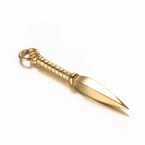 DIJE DE LANZA UNISEX | GOLDEN SPEAR