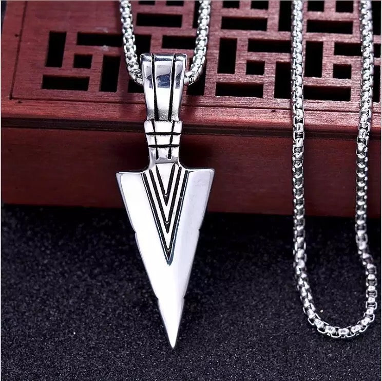DIJE DE FLECHA UNISEX | SKULL SILVER ARROW